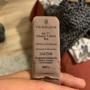 Third love classic t shirt bra